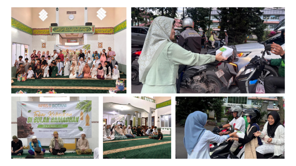 Dukung GERAK Syariah, BPRS Botani Gelar Santunan Anak Yatim dan Edukasi Keuangan Syariah